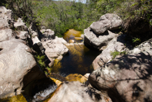 O Pico e o vilarejo Santo Antônio do Itambé - Estado do Minas Gerais