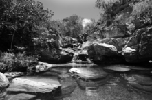 O Pico e o vilarejo Santo Antônio do Itambé - Estado do Minas Gerais