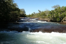 Icone cachoeiras da Chapada dos Guimaraes - Estado de Mato Grosso