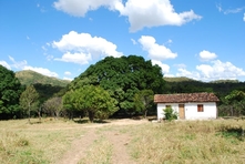 Foto do parque localizado acimado do vilarejo Pirenópolis - Estado de Goias