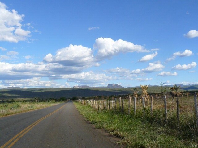 Icone foto da vista sobre as serras ao sul de Mucugê - Chapada Diamantina - Estado de Bahia