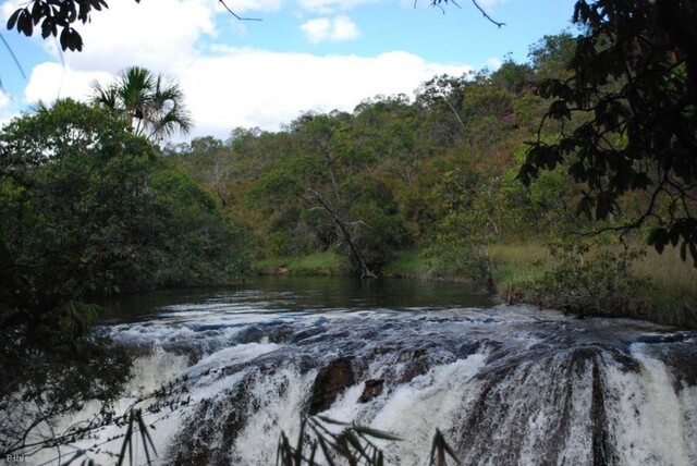 Foto da cachoeira Soninho - Parque do Jalapao - Estado do Tocantins