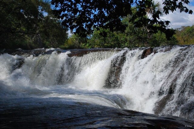 Foto da cachoeira Soninho - Parque do Jalapao - Estado do Tocantins