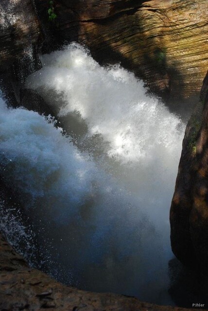 Foto da cachoeira Soninho - Parque do Jalapao - Estado do Tocantins