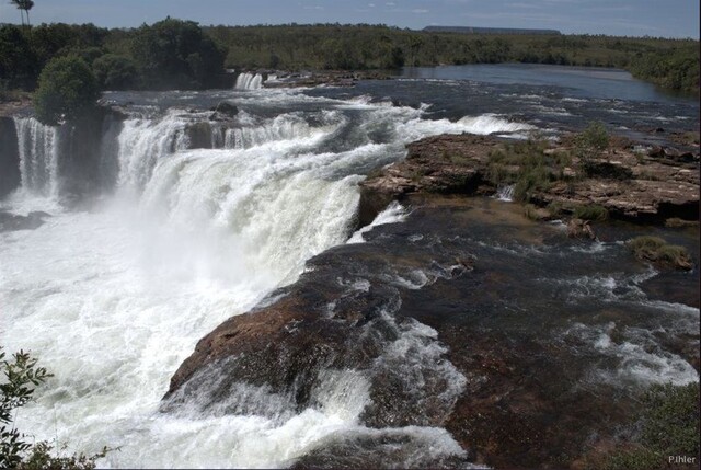Foto da cachoeira Velha - Parque do Jalapao - Estado do Tocantins