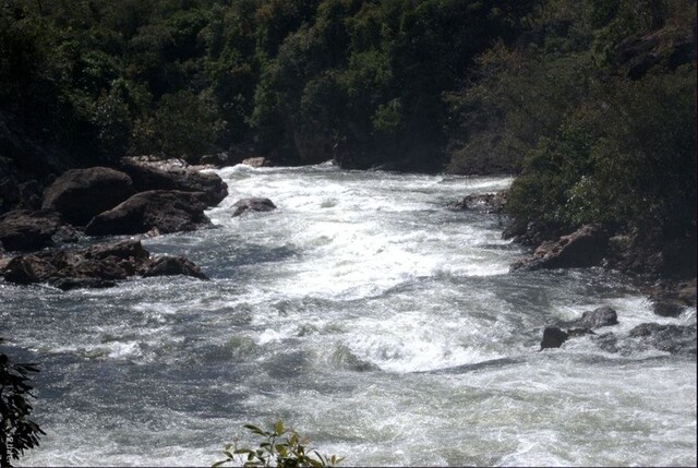 Foto da cachoeira Velha - Parque do Jalapao - Estado do Tocantins