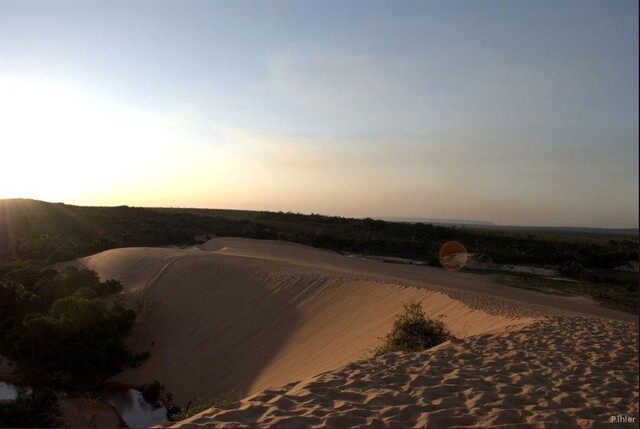 Foto das dunas - Parque do Jalapao - Estado do Tocantins