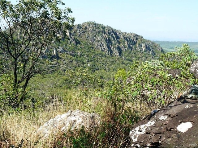 Foto do parque localizado acimado do vilarejo Pirenópolis - Estado de Goias