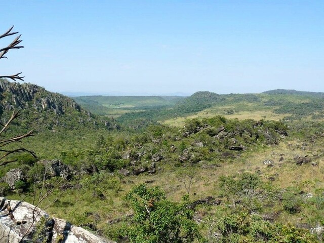 Foto do parque localizado acimado do vilarejo Pirenópolis - Estado de Goias