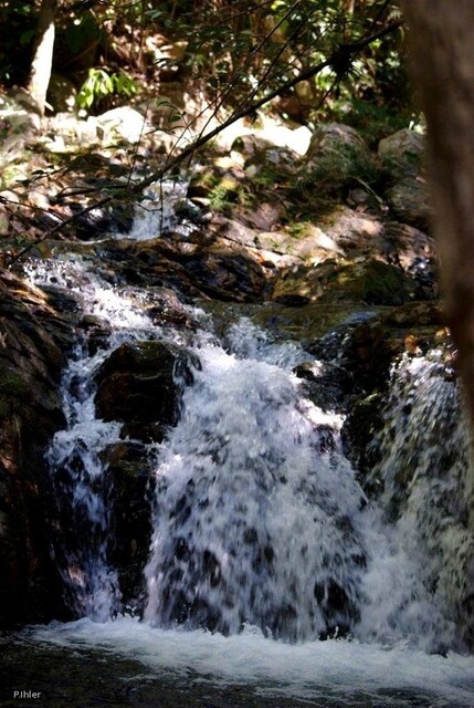 Foto da cachoeira Santa Barbara - Chapada dos Veadeiros - Estado de Goiás