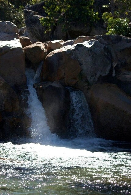 Foto da cachoeira Capivara - Chapada dos Veadeiros - Estado de Goiás