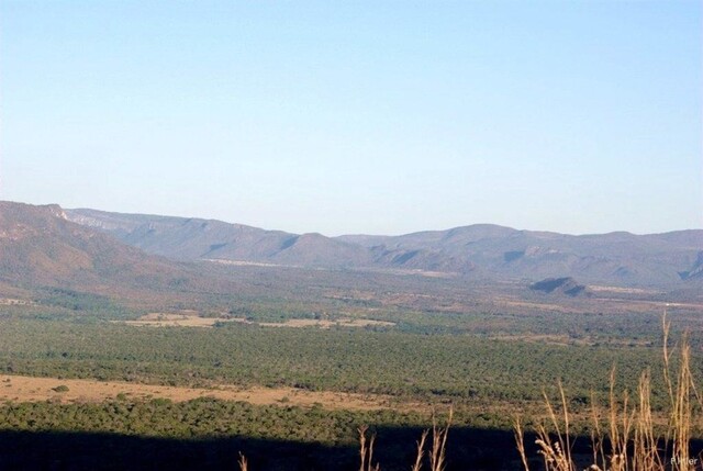 Foto da cachoeira Santa Barbara - Chapada dos Veadeiros - Estado de Goiás