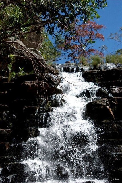 Foto das cachoeiras Anjos e Arcanjos - Chapada dos Veadeiros - Estado de Goiás