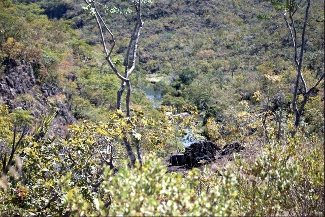 Foto da cachoeira Macoquinho - Chapada dos Veadeiros - Estado de Goiás