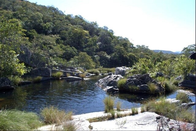 Foto da cachoeira Vederas - Chapada dos Veadeiros - Estado de Goiás