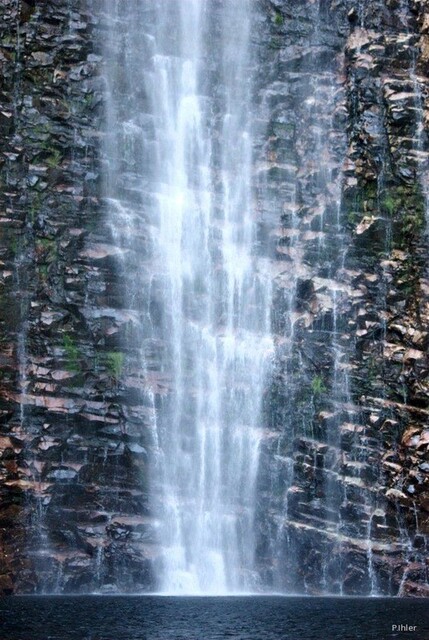 Foto da cachoeira Rio Segredo - Chapada dos Veadeiros - Estado de Goiás