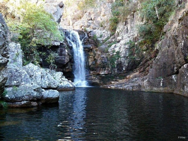 Foto das cachoeiras Anjos e Arcanjos - Chapada dos Veadeiros - Estado de Goiás